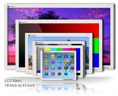 Custom LCD display